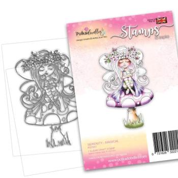 Polkadoodles Stempel "Serenity Magical" Clear Stamp-Set