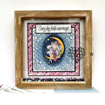 Polkadoodles Stempel "Serenity Stardust" Clear Stamp-Set