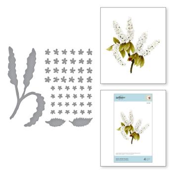 Spellbinders Die "Spirea (Bridal Wreath) Etched" Stanzschablone