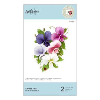 Spellbinders 3D Die "Sweet Pea Etched Dies"