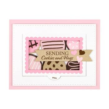 Spellbinders Die "The Cookie Corner Etched" Stanzschablone