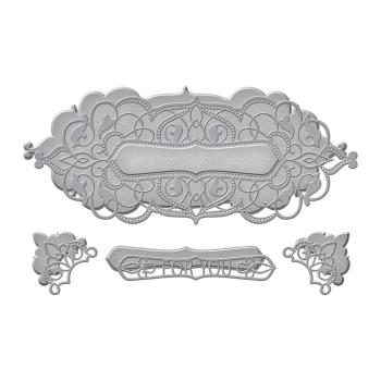 Spellbinders Die "Classic Slimline Etched" Stanzschablone
