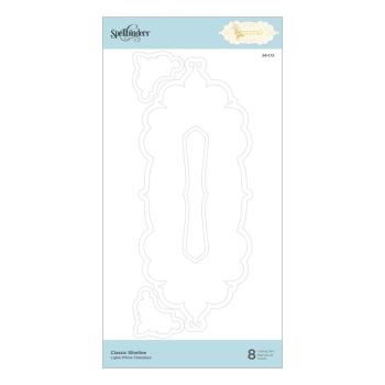 Spellbinders Die "Classic Slimline Etched" Stanzschablone