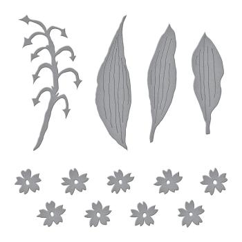 Spellbinders 3D Die "Lily of the Valley Etched Dies"