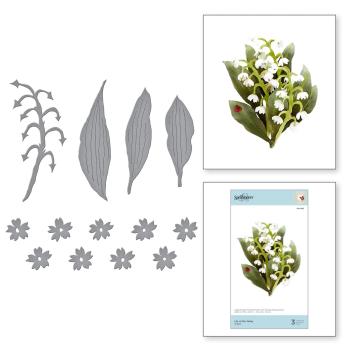 Spellbinders 3D Die "Lily of the Valley Etched Dies"