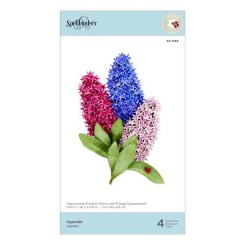 Spellbinders Die "Hyacinth Etched" Stanzschablone