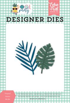Echo Park "Tropical Leaves Designer" Die | Craft Die | Stanzschablone | Stanze