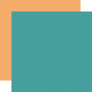 Echo Park "Pool Party" 12x12" Coordinating Solids Paper - Cardstock