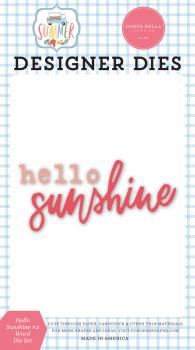 Carta Bella "Hello Sunshine #2 Word Designer" Die Set