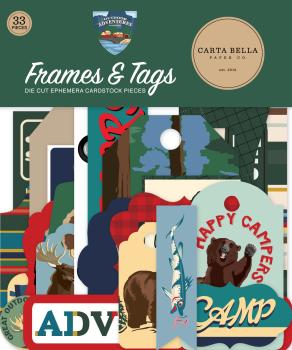 Carta Bella "Outdoor Adventures" Frames & Tags