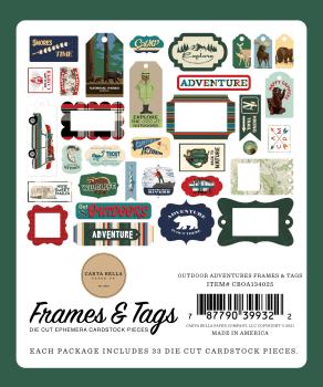 Carta Bella "Outdoor Adventures" Frames & Tags