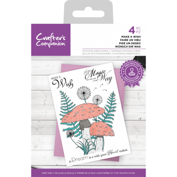 Crafters Companion - Make a Wish - Clear Stamps