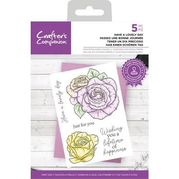 Crafters Companion - Have a Lovely Day - Clear Stamps