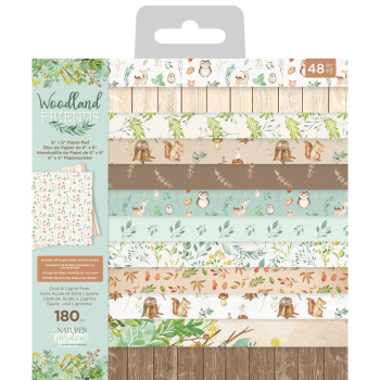 Crafters Companion - Woodland Friends - 12" Paper Pack