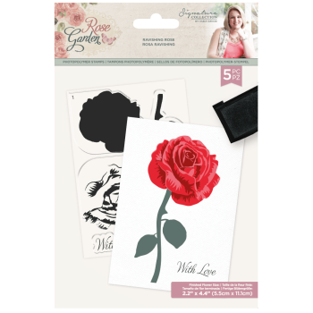 Crafters Companion -  Ravishing Rose  - Clear Stamps