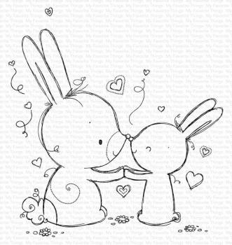 My Favorite Things Stempelset "Bunny Wishes" Clear Stamp Set
