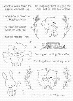 My Favorite Things Stempelset "Hugs Make Everything Better" Clear Stamp Set