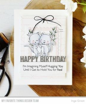 My Favorite Things Stempelset "Hugs Make Everything Better" Clear Stamp Set