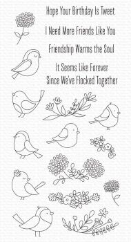My Favorite Things Stempelset "Spring Songbird" Clear Stamp Set