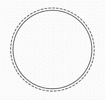 My Favorite Things Die-namics "Stitched Circle Shaker Window" | Stanzschablone | Stanze | Craft Die