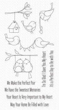 My Favorite Things Stempelset "Tweet Memories" Clear Stamp Set