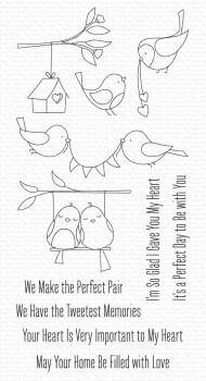 My Favorite Things Stempelset "Tweet Memories" Clear Stamp Set