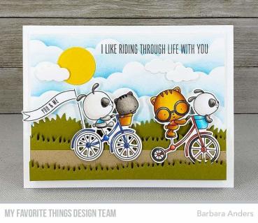 My Favorite Things Stempelset "Wheelie Great Friend" Clear Stamp Set