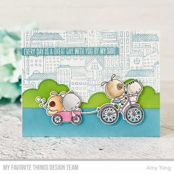 My Favorite Things Stempelset "Wheelie Great Friend" Clear Stamp Set