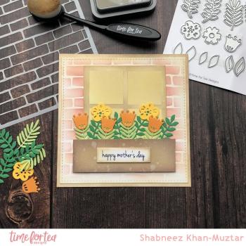 Time For Tea Dies Spring Blooms Metal 