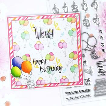 Polkadoodles Stempel "Birthday Celebrations" Clear Stamp-Set