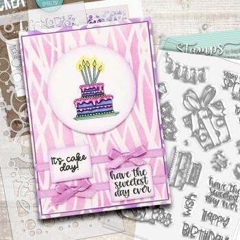 Polkadoodles Stempel "Sweet Birthday" Clear Stamp-Set