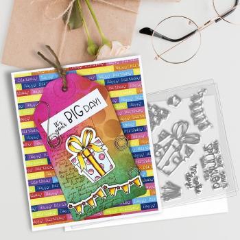 Polkadoodles Stempel "Sweet Birthday" Clear Stamp-Set