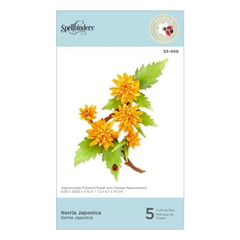 Spellbinders 3D Die "Kerria Japonica Etched "