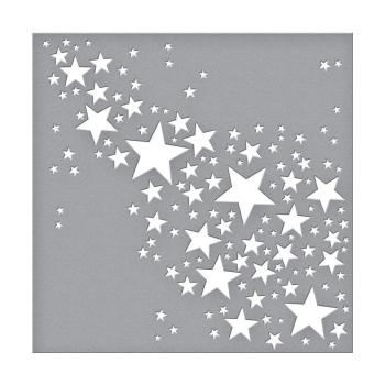 Spellbinders Stencil "Star Bright" - Schablone