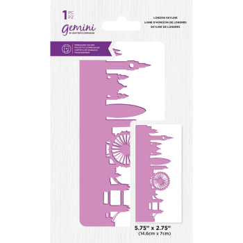 Gemini Best of British London Skyline Embossing Folder - Prägeschablone - London
