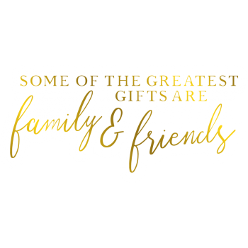 Gemini Foil Stamp ‘N’ Cut Die Elements  The Greatest Gifts  -  Hotfoil & Stanze - 