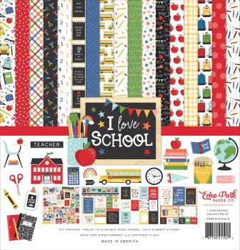 Echo Park "I Love School" 12x12" Collection Kit