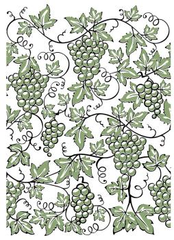 Crafters Companion - Fruit of the Vine - Clear Stamps Layering - 3D Effekt-Stempel
