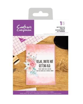 Crafters Companion - Getting Old - Clear Stamps