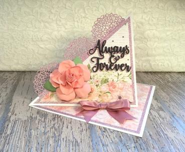 Crafters Companion - Garden of Love Always and Forever Dies  - Stanze