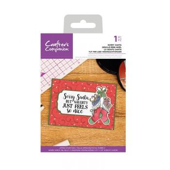 Crafters Companion - Sorry Santa - Clear Stamps