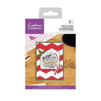 Crafters Companion - Sweet But Twisted - Clear Stamps