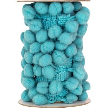 Crafters Companion - Crafty Fun Blue Pom Pom Trim - Bänder