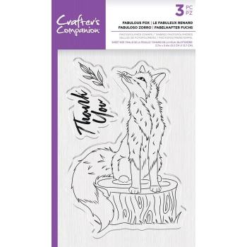 Crafters Companion - Fabulous Fox - Clear Stamps