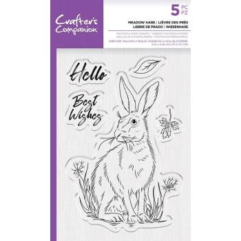 Crafters Companion - Meadow Hare  - Clear Stamps