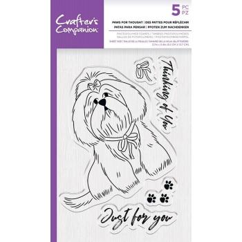 Crafters Companion - Paws for Thought - Clear Stamps