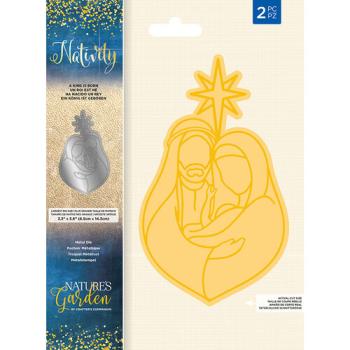 Crafters Companion - Nativity A King Is Born Die - Stanze