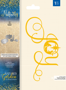 Crafters Companion - Nativity Joy Die - Stanze