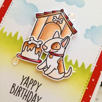 Heffy Doodle Who Let the Dogs Out   Clear Stamps - Stempel 