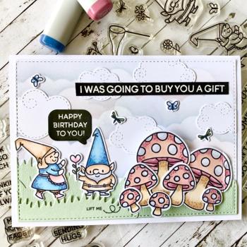 Heffy Doodle Grassy Lass Border  Cutting Dies - Stanze  
